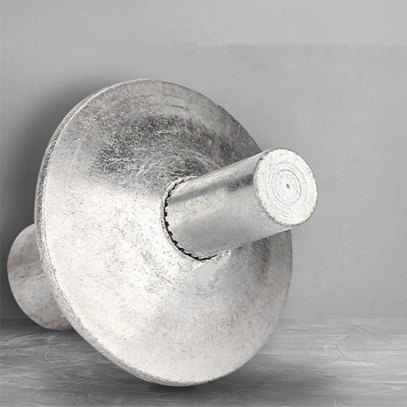 Aluminiumkjernenagler med rundt hode (100 stykker)