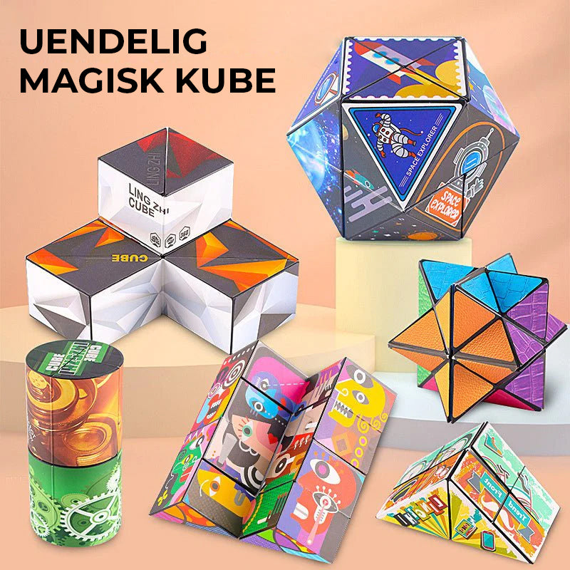 Ekstraordinær 3D magisk kube