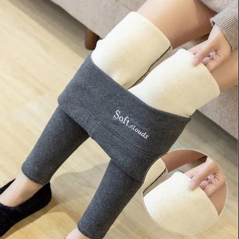 Leggings med fleece for kvinner