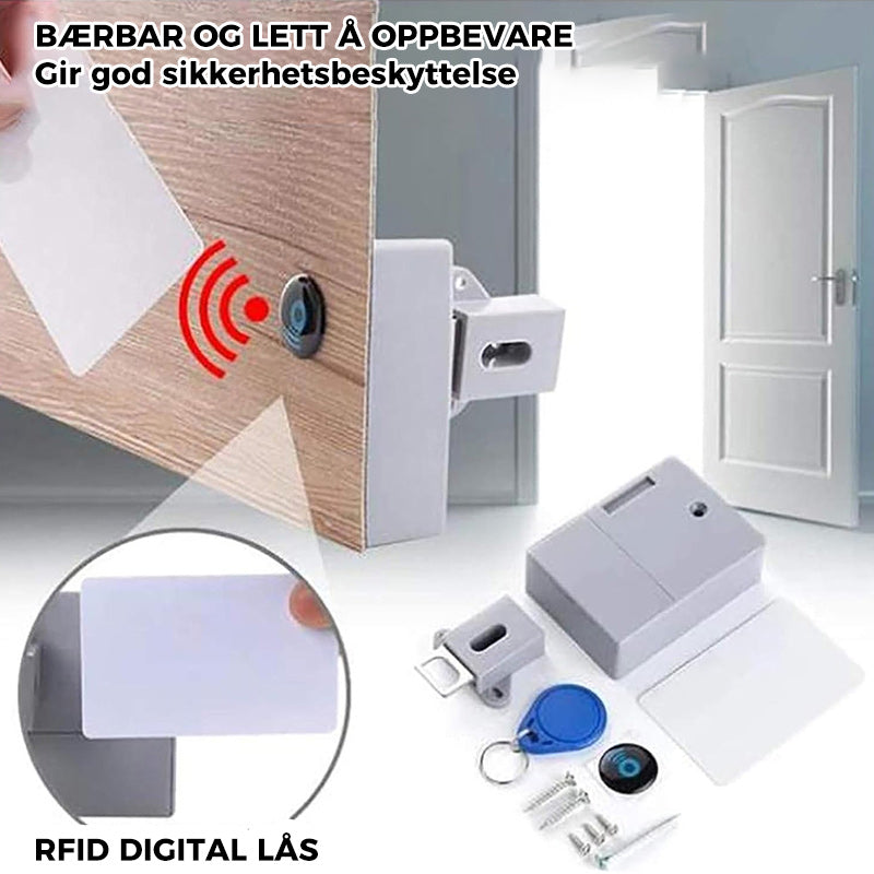 Elektronisk skaplås DIY for treskuffeskap